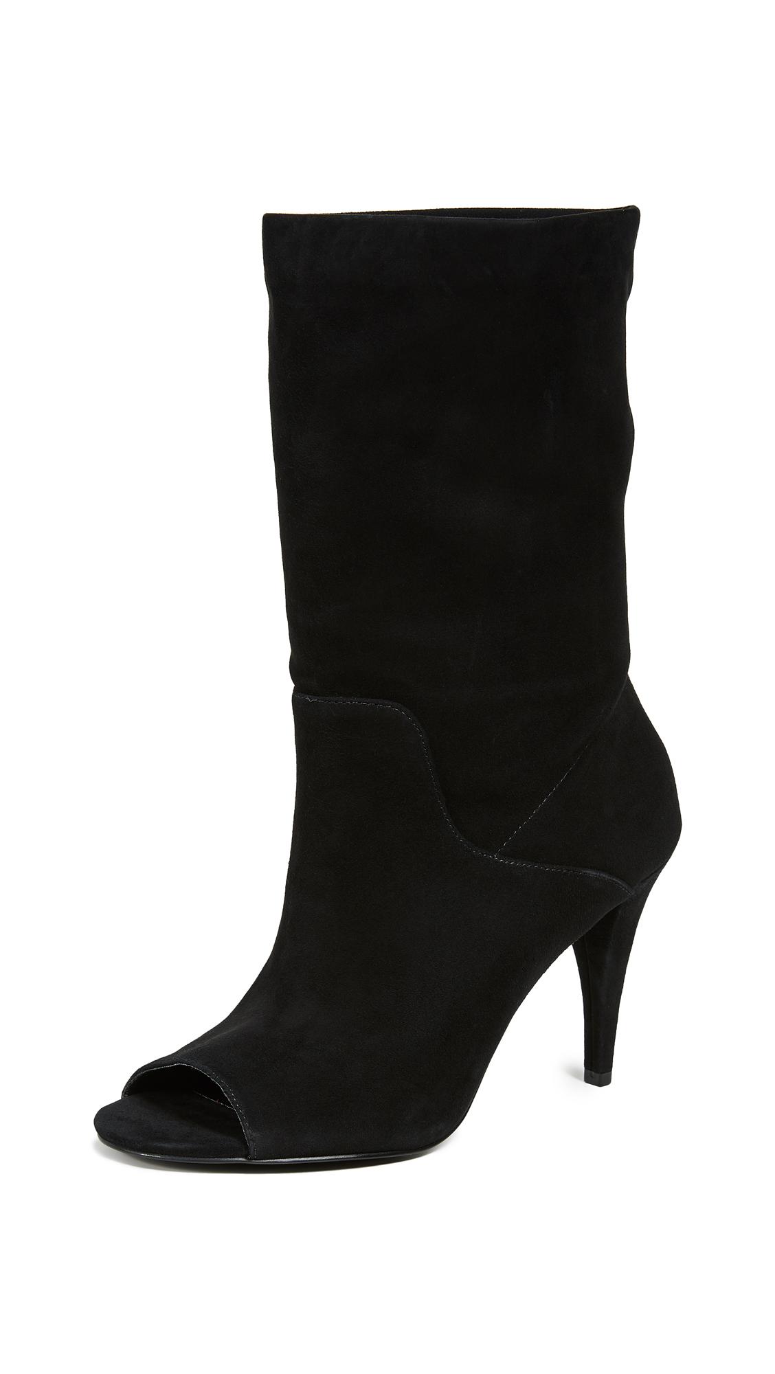 michael kors elaine open toe boots