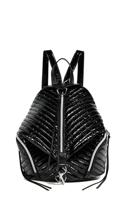 Shop Rebecca Minkoff Julian Nylon Backpack In Black
