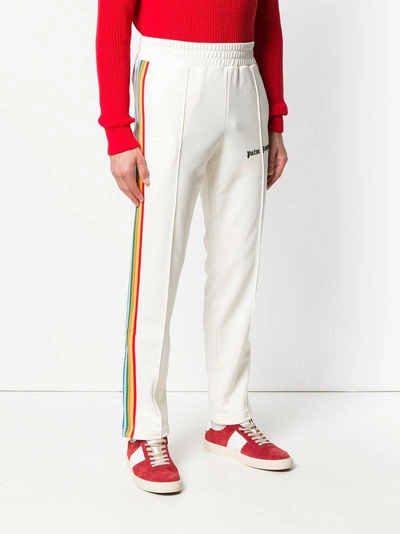 Shop Palm Angels Side Stripe Track Trousers