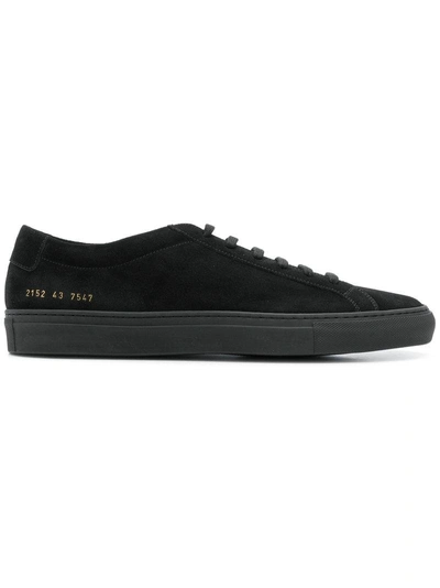 Shop Common Projects Achilles Low Sneakers - Black