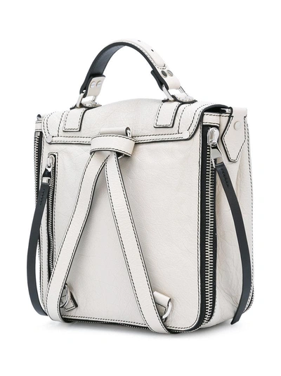 Shop Proenza Schouler Ps1+ Zip Backpack - White