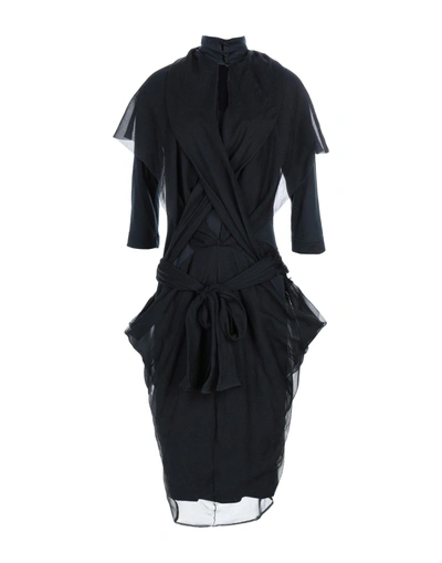 Shop Wunderkind Midi Dress In Black