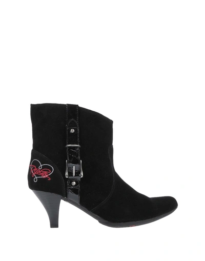 Shop Replay Ankle Boot In Black