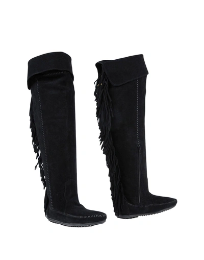 Shop Maje Boots In Black