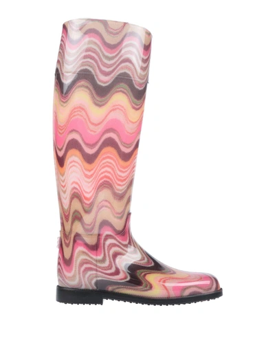 Shop Missoni Boots In Pink