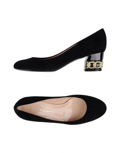 Shop Casadei Pumps In Black