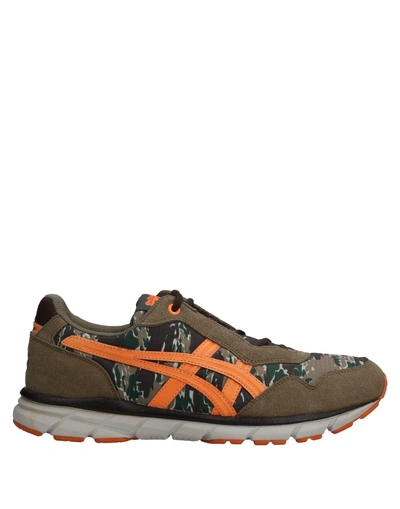 Shop Onitsuka Tiger Sneakers In Military Green