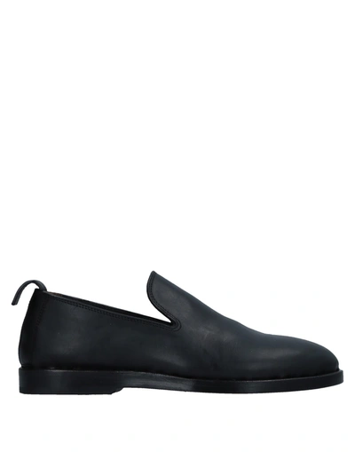 Shop Measponte Loafers In Black