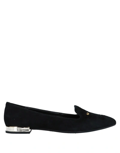 Shop Juicy Couture Loafers In Black