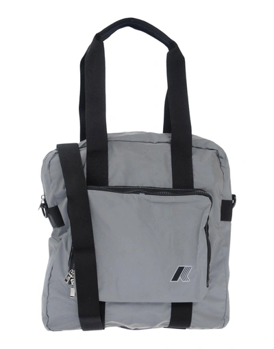Shop K-way Handbag In Grey