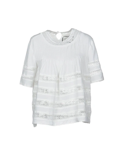 Shop Alexis Blouse In Ivory