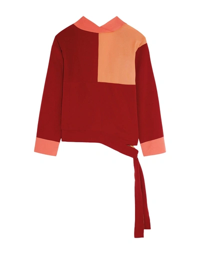 Shop Jonathan Saunders Blouse In Red