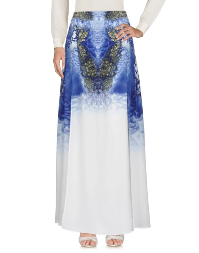 Shop Camilla Maxi Skirts In Blue