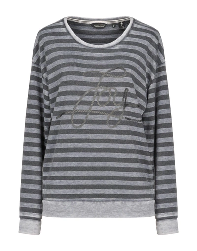 Shop Maison Scotch Sweatshirt In Grey