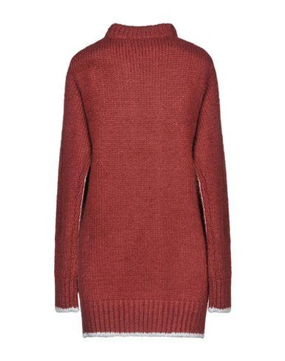 Shop Marni Cardigan In Maroon