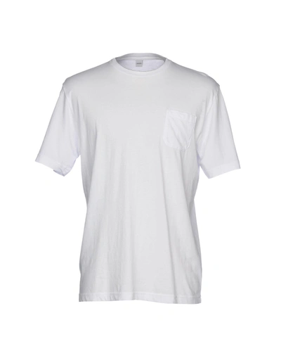 Shop Aspesi Man T-shirt White Size L Cotton