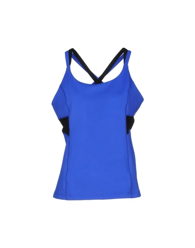 Shop Purity Active Tank Top In Blue