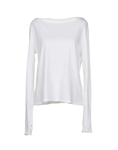 Shop Enza Costa Jumper In White