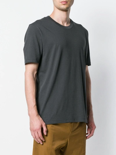 Shop Jil Sander Basic T-shirt In Grey