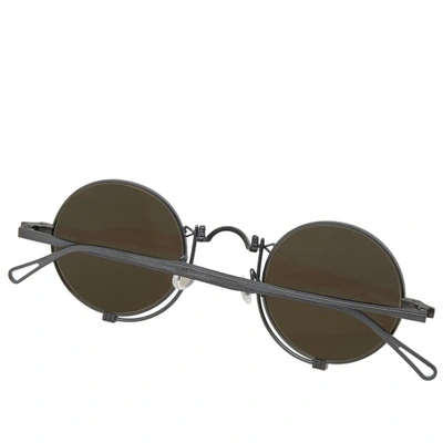 Shop Matsuda 1016h Sunglasses In Black