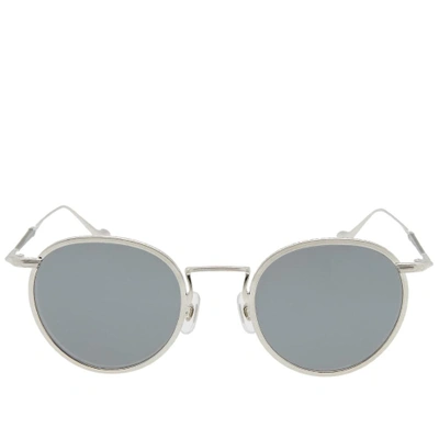 Shop Matsuda M3058 Sunglasses In Silver