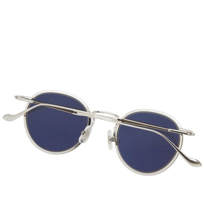 Shop Matsuda M3058 Sunglasses In Silver