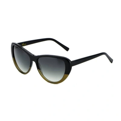 Shop Heidi London Black Olive Classic Cateye Sunglasses