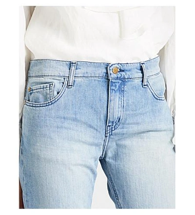Shop Ba&sh Romy Mid-rise Boyfriend-fit Jeans In Lightused