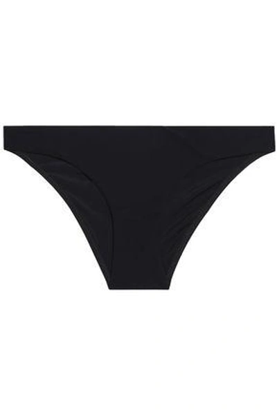 Shop Zimmermann Mid-rise Bikini Briefs In Black