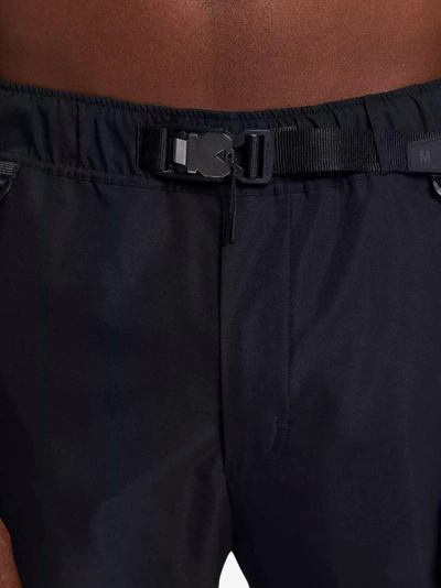 Shop Nike X Mmw Woven Trousers In Black