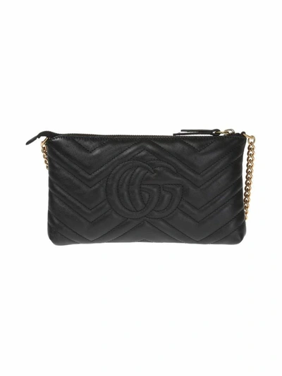 Shop Gucci Gg Marmont Wallet On Chain
