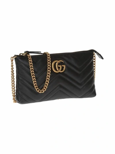 Shop Gucci Gg Marmont Wallet On Chain