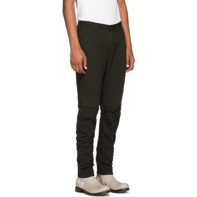 Shop Julius Black Arched Rider Jeans