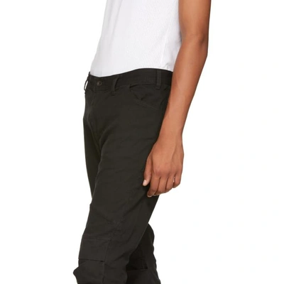 Shop Julius Black Arched Rider Jeans