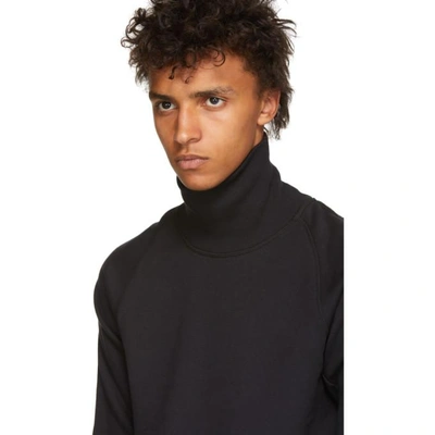 Shop Abasi Rosborough Black Limited Edition Arc Turtleneck