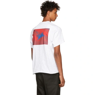 Shop Abasi Rosborough White Limited Edition Crimson Arc T-shirt