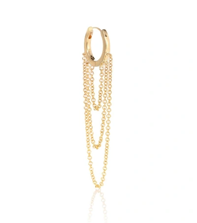 Shop Maria Tash 14kt Gold Single Earring In Female