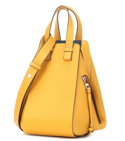 Shop Loewe Hammock Small Leather Tote In Female