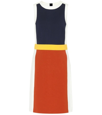 Shop Tory Burch Mya Jersey Minidress In Multicoloured