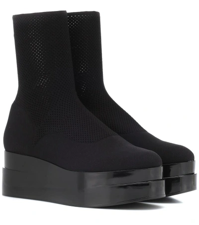 Shop Clergerie Luise Platform Ankle Boots In Black