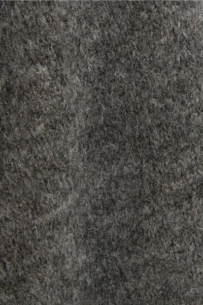 Shop Tibi Alpaca-blend Sweater In Gray