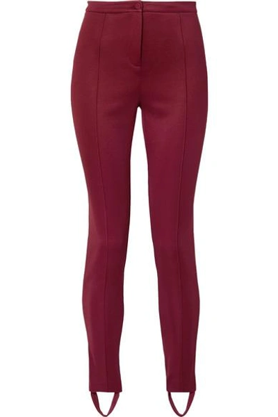 Shop Gucci Tech-jersey Stirrup Leggings