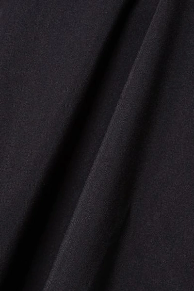 Shop Alix Elizabeth Stretch-jersey Thong Bodysuit In Black