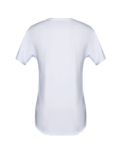 Shop Aglini T-shirts In White