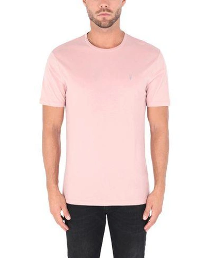 Shop Allsaints T-shirt In Pink