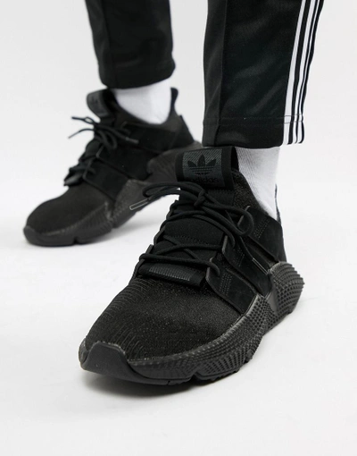 Shop Adidas Originals Prophere Sneakers In Black B37453 - Black