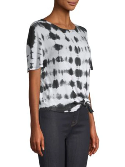 Shop Generation Love Ava Tie-dye Tee In Black White