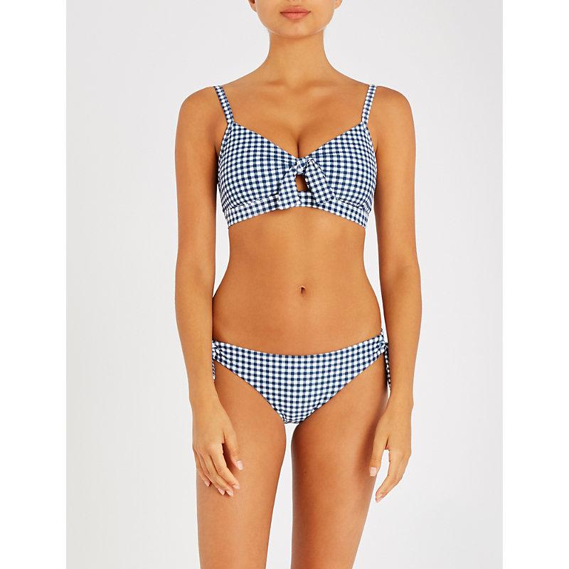 seafolly gingham bikini