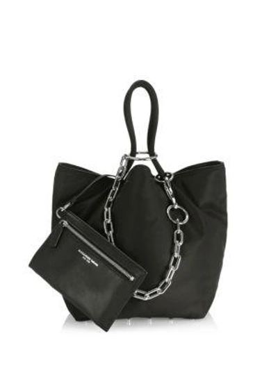 Shop Alexander Wang Roxy Bucket Tote In Black