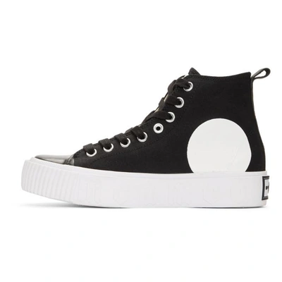 Shop Mcq By Alexander Mcqueen Mcq Alexander Mcqueen Black Plimsoll Platform Sneakers In 1000-black